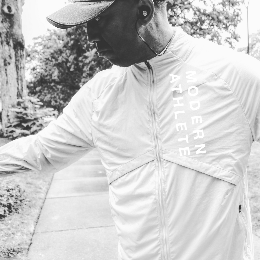 Modern Athlete Convertible Running Jacket - Remix Edition (Gray Matter)
