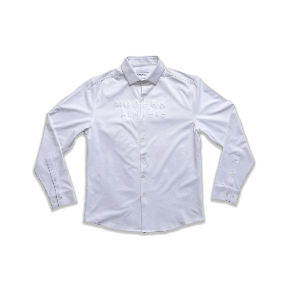 aero dress shirt Ministry Of Supply Solid Blue Oxford Aero Performance Dress Shirt, Us 2X-Large, Men's, Size: 2XL