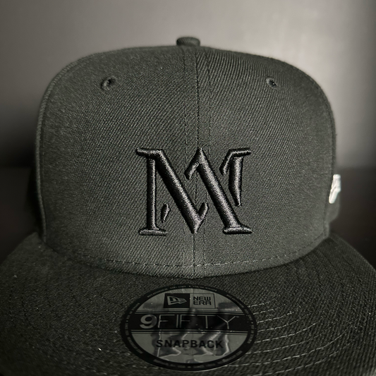 Modern Athlete 'Everyday' 9Fifty Snapback Baseball Cap - Historic Black/Historic Black